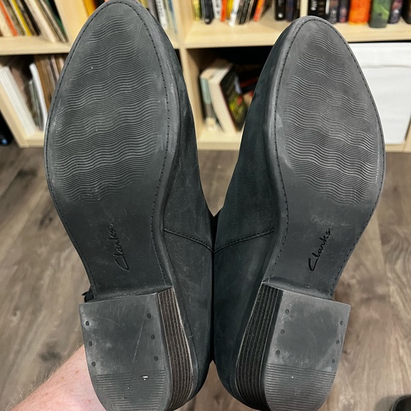 Collection by Clark’s charcoal zip boots with tassel zippers size 11 - Picture 2 of 6